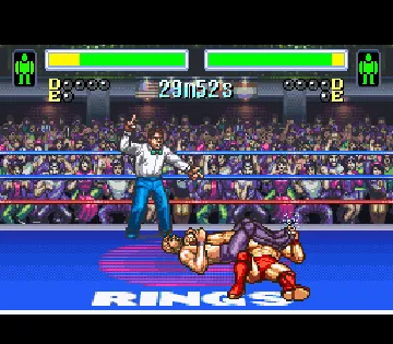 Sougou Kakutougi Rings - Astral Bout 3 (Japan) screen shot game playing